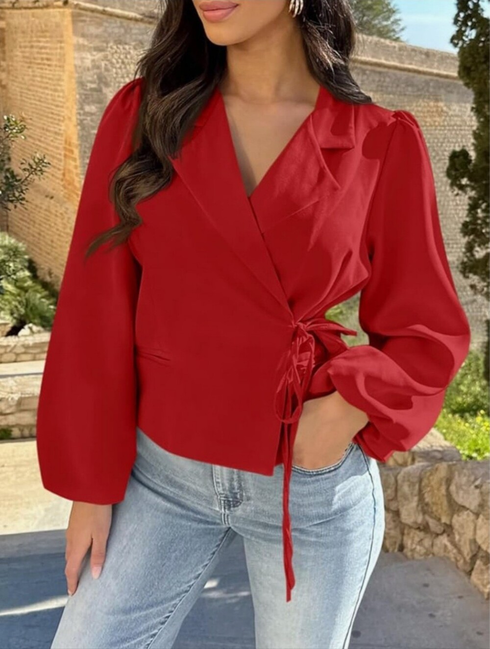 Bell Sleeve Jacket